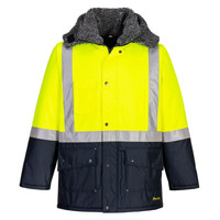 Huski Hi-Vis Contrast Freezer Jacket