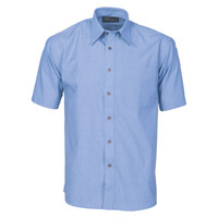 Classic Mini (Check) Houndstooth Short Sleeve Business Shirt