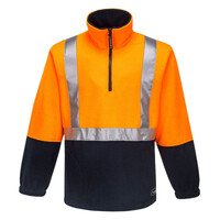 Huski Utility Hi-Vis Contrast 1/4 Zip Polar