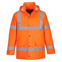 Mens Hi Vis Winter Traffic Jacket