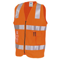 Day/Night Side Panel Safety Vest with Segment R/Tape