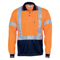 Hi Vis Cool Breathe Polo Shirt with Cross Back