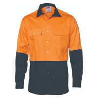 Cool Breeze Vertical Vented Cotton Shirt