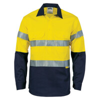 Cool Breeze Close Front Cotton Shirt with 3M R/Tape