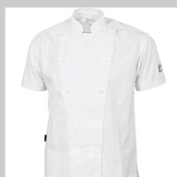 Mens Traditional Chef Jacket Short Sleeve