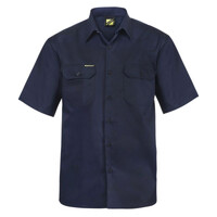 Mens Short Sleeve Cotton Drill Shirt