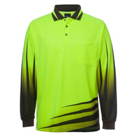 Mens Long Sleeve Rippa Sub Polo