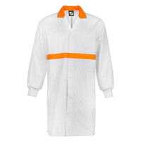 Unisex Dustcoat Long Sleeve With Knit Cuff  