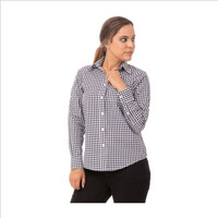 Womens Gingham Dress Shirt
