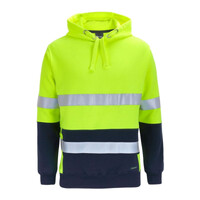 Mens Hi Vis D+N 330G Pullover Hoodie