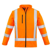 Womens Hi Vis NSW Rail X Back 2 In 1 Softshell Jacket