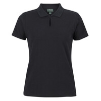 Womens C Of C Cotton Short Sleeve Stretch Polo