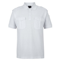 Mens Shorts Sleeve 250 Epaulette Polo