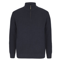 Mens Chunky Half Zip Jumper