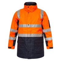 Tornado Hi Vis 4 In 1 Jacket With Tape