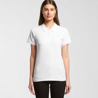 Womens Pique Polo