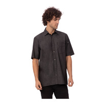 Detroit Short Sleeve Denim Shirt