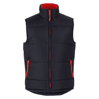 Mens Puffer Contrast Vest