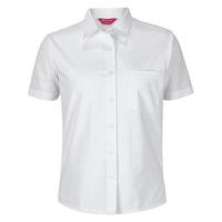 Womens Short Sleeve Double Layered Shirt