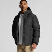 Mens Hooded Puffer Jacket