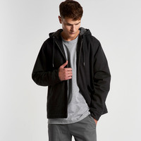 Mens Canvas Heavy Hooded Jacket