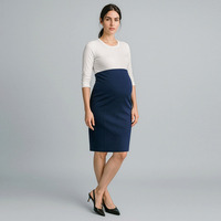 Womens Cool Stretch Maternity Skirt