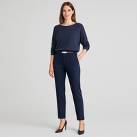 Womens Scuba Ponte Mid-rise Pull-on Pant