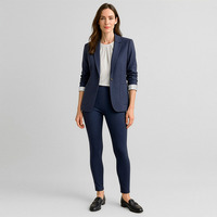 Womens Scuba Ponte High-rise Pull-on Corporate Legging