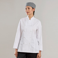 Womens Gusto Long Sleeve Chef Jacket