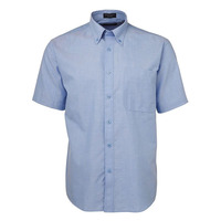 Mens Short Sleeve Oxford Shirt