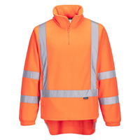 Hi-Vis X Back 1/4 Zip Polar Fleece TTMC-W17