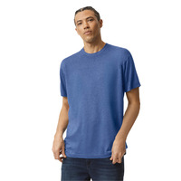 Unisex Tri Blend Track Tee Shirt