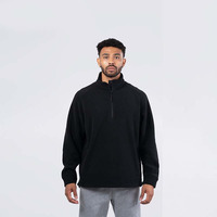 Mens Unisex Polar Fleece Half Zip Top 320gsm