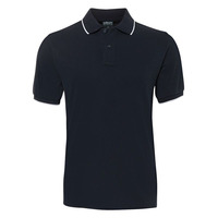 Mens C of C Contrast Face Polo