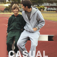 Unisex Adults Zip Through Fleece Hoodie