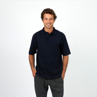 Mens 100% Cotton Jersey Polo