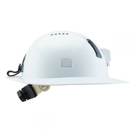 Stingray Hard Hat Vented (Ratchet, with Cap Lamp Bracket)