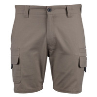 Mens Multi Pocket Stretch Canvas Short