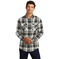Mens Port Authority Plaid Flannel Shirt