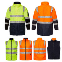 Hi Vis 4 in 1 Reflective Jacket