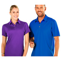 Mens Short Sleeves Glacier Polo