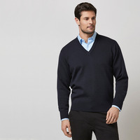 Mens Woolmix Knit Pullover