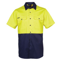 Mens Hi Vis Short Sleeve 150G Shirt