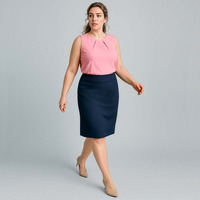 Womens Cool Stretch Relaxed Fit Lined Skirt