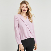 Lily Womens Hi Lo Blouse