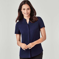 Womens Juliette Short Sleeve Blouse