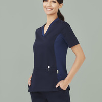 Womens Riley V-Neck Scrub Top 