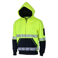 HiVis Segmented Tape Full Zip Hoodie.