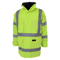 HiVis "6 in 1" Breathable Rain Jacket Biomotion