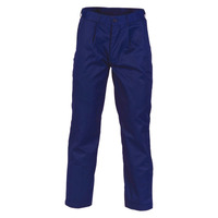 Polyester Cotton Pleat Front Work Pants